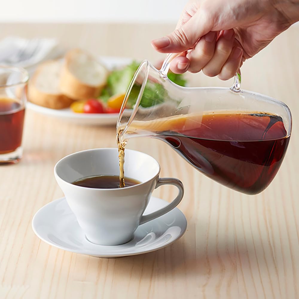 Amazon.com | Hario Glass Coffee Decanter with Handle, 400ml: Wine